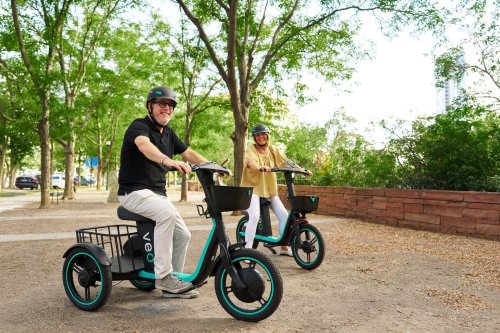 You’ve heard of shared e-bikes. Now check out Veo’s new shared e-trike