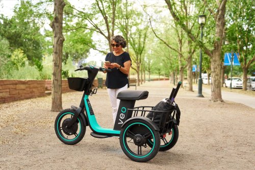 You’ve heard of shared e-bikes. Now check out Veo’s new shared e-trike