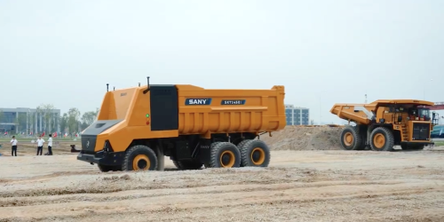 E-quipment Highlight: SANY SKT145Ei autonomous haul truck