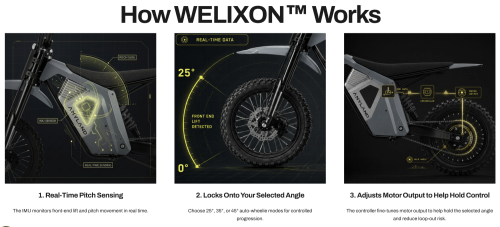 Anyland Rev Pro e-motos have this one weird trick...auto wheelies!