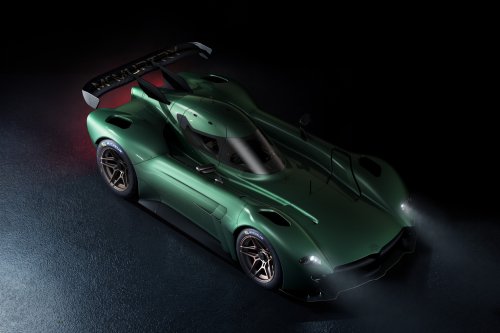 This electric race car can drive upside down and can be yours for a cool $1.3m