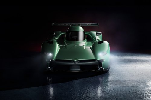 This electric race car can drive upside down and can be yours for a cool $1.3m