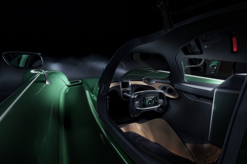 This electric race car can drive upside down and can be yours for a cool $1.3m