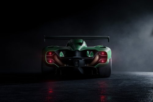 This electric race car can drive upside down and can be yours for a cool $1.3m