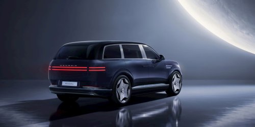 Genesis GV90 takes luxury up a notch with coach doors [Images]