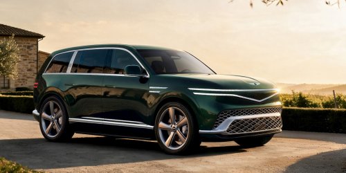 Genesis GV90 takes luxury up a notch with coach doors [Images]