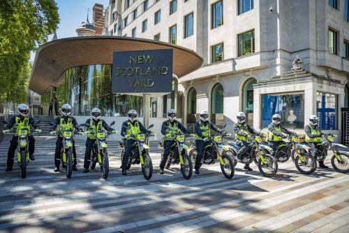 London police are now using the same illegal e-bikes as the criminals they chase