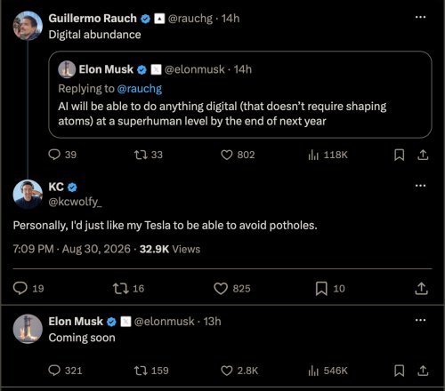 Tesla, Tesla FSD can soon avoid potholes, says Elon Musk who said exactly that in 2019