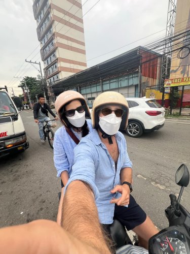 I traded my electric motorcycle for a gasoline bike on vacation. It was pretty shocking
