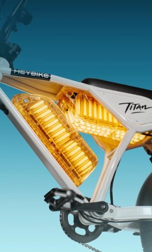 Heybike launches low cost 28 MPH full-suspension moped-style e-bike