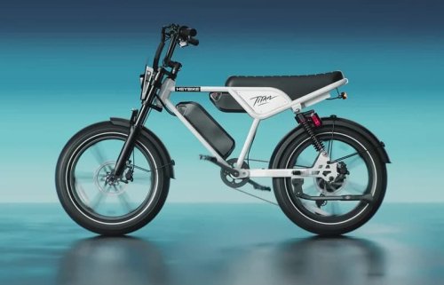 Heybike launches low cost 28 MPH full-suspension moped-style e-bike