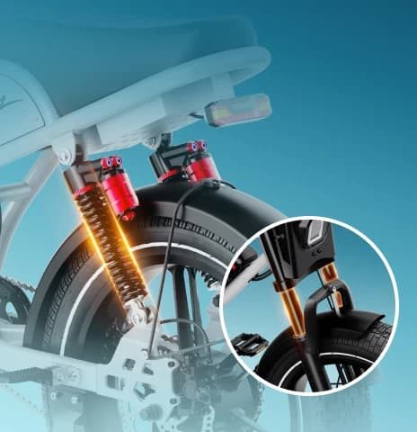 Heybike launches low cost 28 MPH full-suspension moped-style e-bike