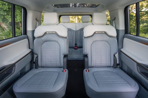 Rivian's 2027 R1S adds captain's chairs, its most-requested feature