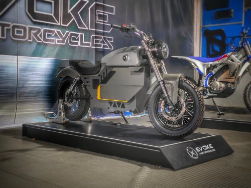 Evoke’s new $5,000 electric motorcycle can hit highway speeds, coming to US & EU