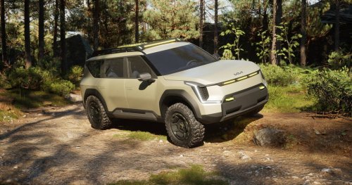 Kia patent reveals a tough-looking off-road electric SUV