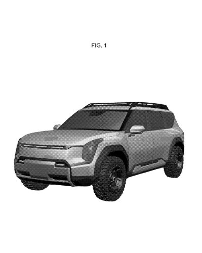 Kia, SUV, Kia patent reveals a tough-looking off-road electric SUV