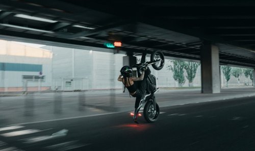 Stark turns its 80 hp electric supermoto into a titanium-loaded blacked-out beast