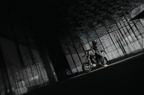 Stark turns its 80 hp electric supermoto into a titanium-loaded blacked-out beast