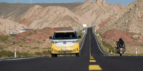 VW's EV van drove through 92 countries to set a new world record