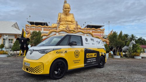 VW's EV van drove through 92 countries to set a new world record