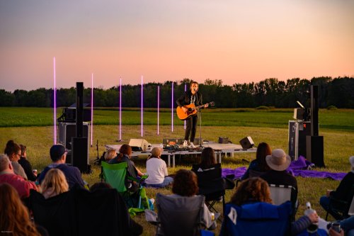 Two Silverado EVs and a 150 kWh battery powered an entire concert tour