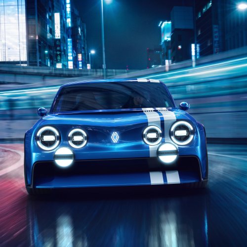 Renault, Renault 8 Gordini reborn as 270 hp electric rally retromobile