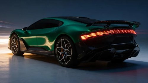 Vacuum company shows concept rocket-boosted EV that does 0-60 in 0.9 sec