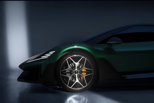 Vacuum company shows concept rocket-boosted EV that does 0-60 in 0.9 sec