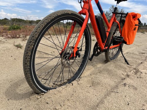 I took a city e-bike out extreme off-roading. Here's what happened