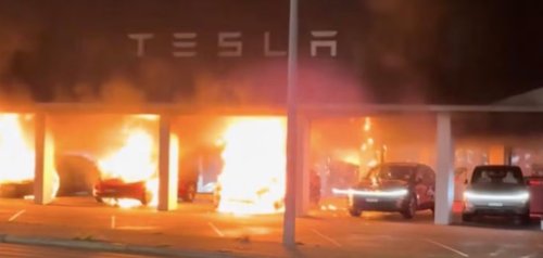 Tesla showroom in Sydney torched in suspected arson, 3 vehicles destroyed | Electrek