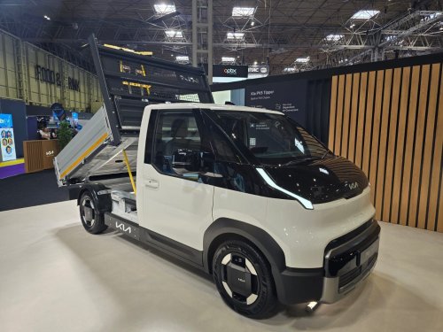 Kia, The Kia PV5 makes for a ridiculously cool dump truck