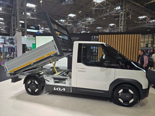 Kia, The Kia PV5 makes for a ridiculously cool dump truck