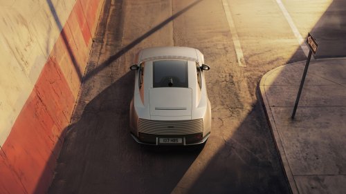 Jaguar's controversial Type 01 EV looks like a comic book villain would drive it