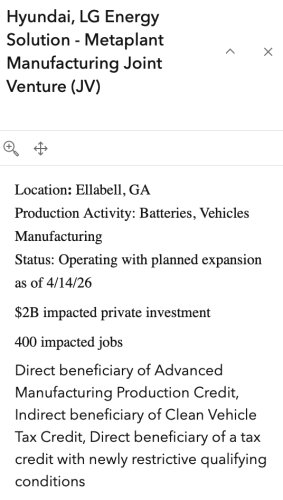 Here are all the jobs and investment lost from republican attacks on manufacturing