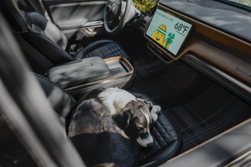 Rivian Pet Cam launches on R2 in update 2026.36, but R1 is left out