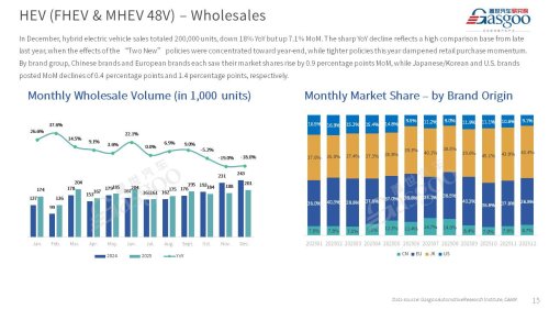 【December 2025】China Passenger Vehicle Sales Analysis