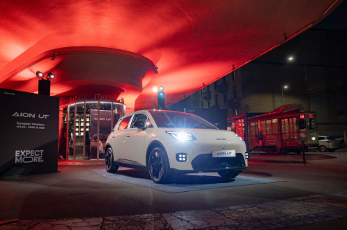 GAC launches AION UT in Milan, advancing Europe localization strategy