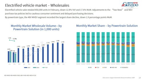 【February 2026】China Passenger Vehicle Sales Analysis
