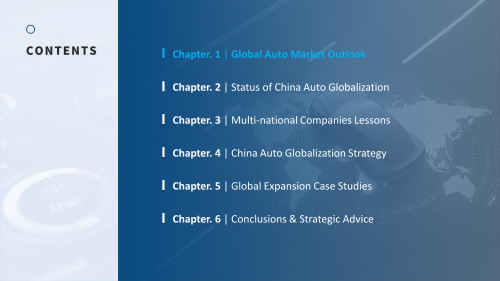 China's Automotive Globalization: Transitioning from Trade Export to Comprehensive Ecosystem Development​