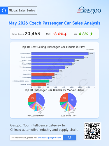 Europe’s May Auto Market: Electrification Accelerates, Chinese Brands Gain Ground