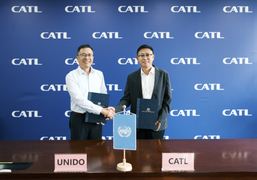 UNIDO, CATL agree to cooperate on circular economy, advanced batteries