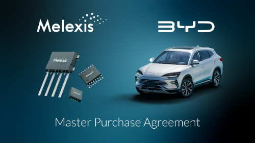 Melexis becomes a direct supplier to BYD under new purchasing agreement