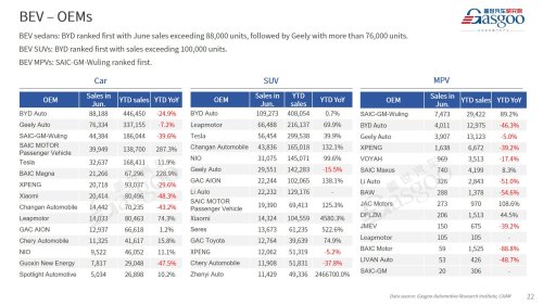 【June 2026】China Passenger Vehicle Sales Analysis