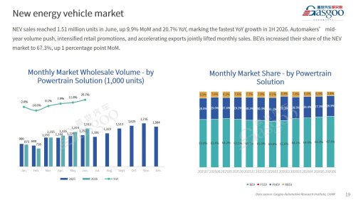【June 2026】China Passenger Vehicle Sales Analysis