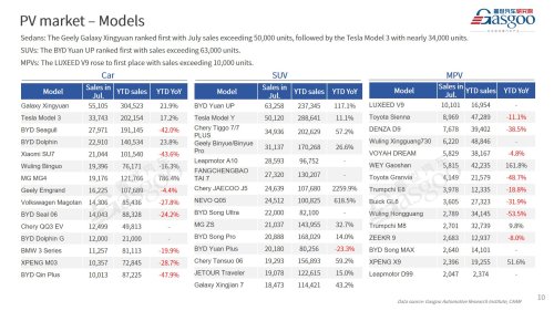 【July 2026】China Passenger Vehicle Sales Analysis