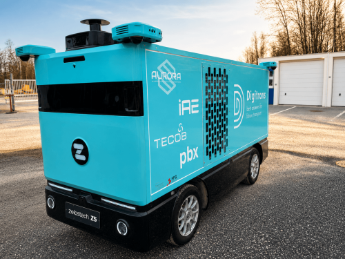Zelos obtains Belgian Y Test Plate for RoboVan road testing