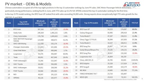 【June 2026】China Passenger Vehicle Sales Analysis