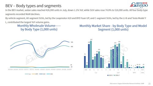【July 2026】China Passenger Vehicle Sales Analysis