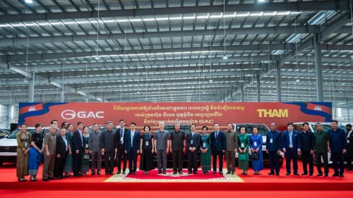 GAC Group begins vehicle assembly in Cambodia with planned annual capacity of 10,000 units
