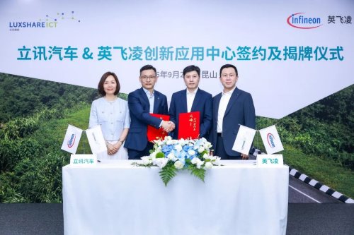 Luxshare Automotive, Infineon Launch Innovation Application Center
